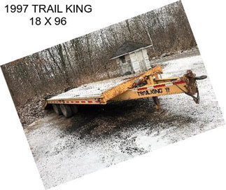1997 TRAIL KING 18 X 96