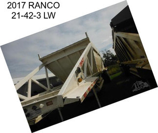 2017 RANCO 21-42-3 LW
