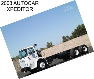 2003 AUTOCAR XPEDITOR