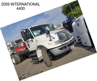 2009 INTERNATIONAL 4400