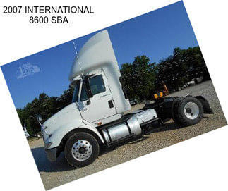 2007 INTERNATIONAL 8600 SBA