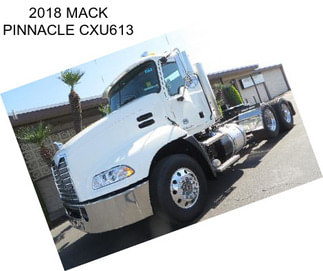 2018 MACK PINNACLE CXU613