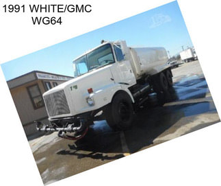 1991 WHITE/GMC WG64