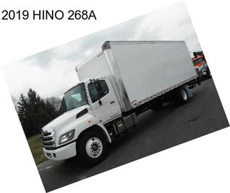 2019 HINO 268A