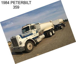 1984 PETERBILT 359