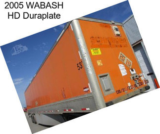 2005 WABASH HD Duraplate