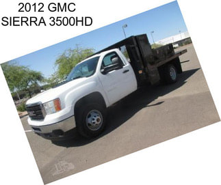2012 GMC SIERRA 3500HD