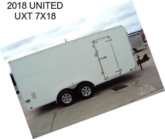 2018 UNITED UXT 7X18