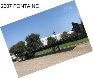 2007 FONTAINE