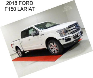 2018 FORD F150 LARIAT