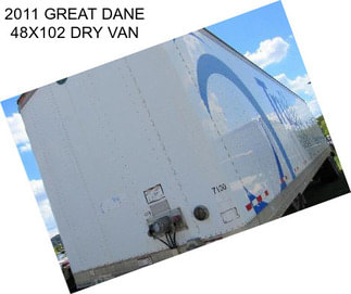 2011 GREAT DANE 48X102 DRY VAN