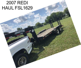 2007 REDI HAUL FSL1629