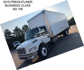 2015 FREIGHTLINER BUSINESS CLASS M2 106