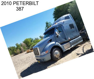 2010 PETERBILT 387