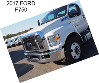 2017 FORD F750