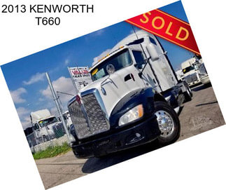 2013 KENWORTH T660