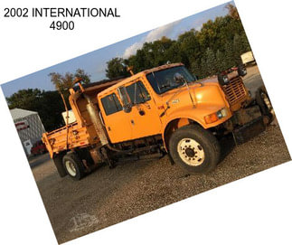 2002 INTERNATIONAL 4900