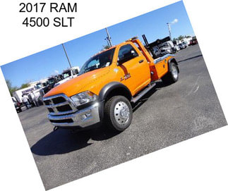 2017 RAM 4500 SLT