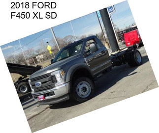 2018 FORD F450 XL SD