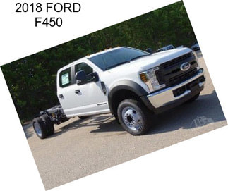 2018 FORD F450