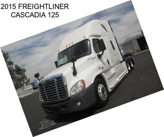 2015 FREIGHTLINER CASCADIA 125