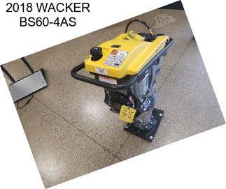 2018 WACKER BS60-4AS
