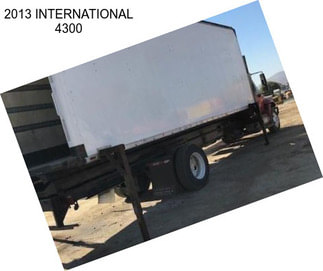 2013 INTERNATIONAL 4300