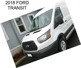 2018 FORD TRANSIT