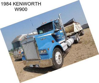 1984 KENWORTH W900