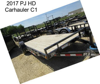 2017 PJ HD Carhauler C1