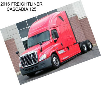 2016 FREIGHTLINER CASCADIA 125