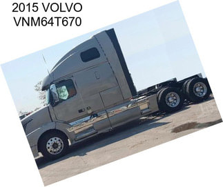 2015 VOLVO VNM64T670