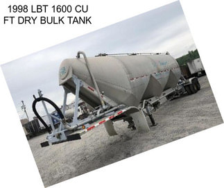 1998 LBT 1600 CU FT DRY BULK TANK