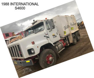 1988 INTERNATIONAL S4600