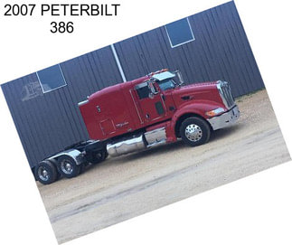 2007 PETERBILT 386