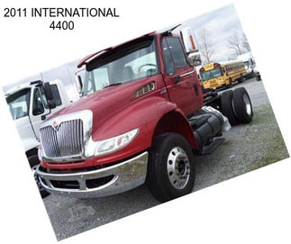 2011 INTERNATIONAL 4400