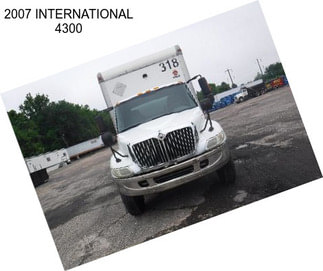 2007 INTERNATIONAL 4300