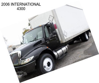 2006 INTERNATIONAL 4300