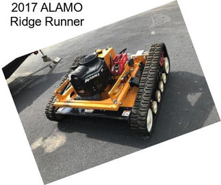 2017 ALAMO Ridge Runner