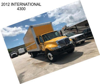 2012 INTERNATIONAL 4300