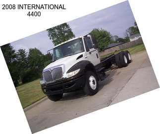 2008 INTERNATIONAL 4400