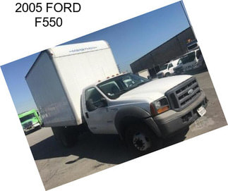 2005 FORD F550