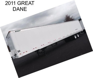 2011 GREAT DANE