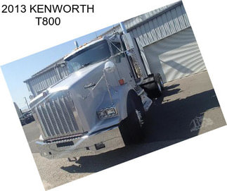 2013 KENWORTH T800