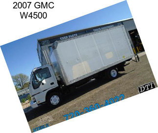 2007 GMC W4500