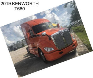 2019 KENWORTH T680