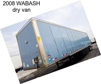 2008 WABASH dry van