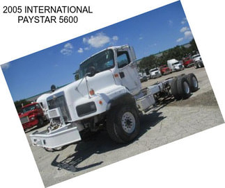 2005 INTERNATIONAL PAYSTAR 5600