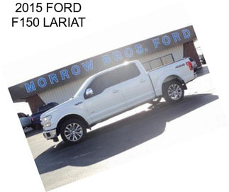 2015 FORD F150 LARIAT