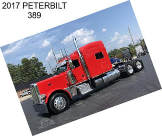 2017 PETERBILT 389